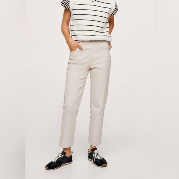 MANGO Coated pants - Picture 3 of 4